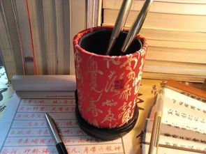 商務禮品絲綢織錦筆筒 精致工藝與實用美學的完美融合